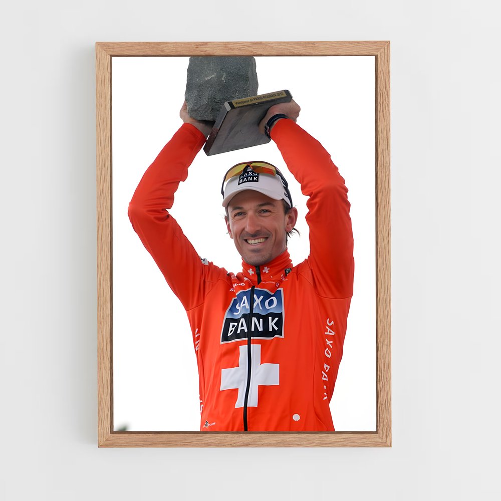 Poster Le Triomphe de Fabian – affiche Cyclisme (vue 4)